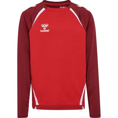 hummel, Model: hmlLEAD 2.0 CREW SWEAT KIDS - Pullover, Rood hummel, Model: hmlLEAD 2.0 CREW SWEAT KIDS - Pullover, Rood