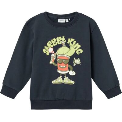 Name It NmmNolan India Ink Sweatshirt - Sweatshirt Name It NmmNolan India Ink Sweatshirt - Sweatshirt