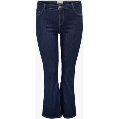 Carmakoma - Jeans carThunder Life Mid Push UP Flared - Blau - Jeans Carmakoma - Jeans carThunder Life Mid Push UP Flared - Blau - Jeans