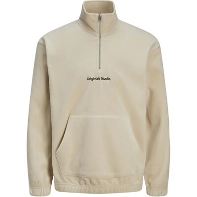 Jack & Jones Vesterbo Halv Zip Sweatshirt (12262981) havre Jack & Jones Vesterbo Halv Zip Sweatshirt (12262981) havre