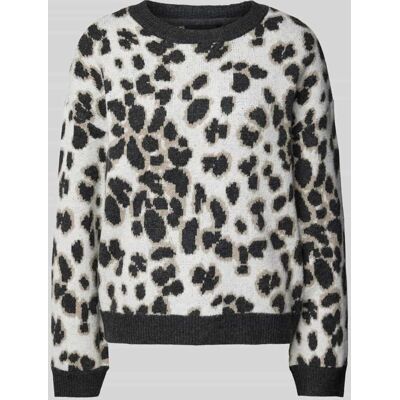 pieces - Trøje pcNana LS O-neck Knit MM - Beige - Sweater pieces - Trøje pcNana LS O-neck Knit MM - Beige - Sweater