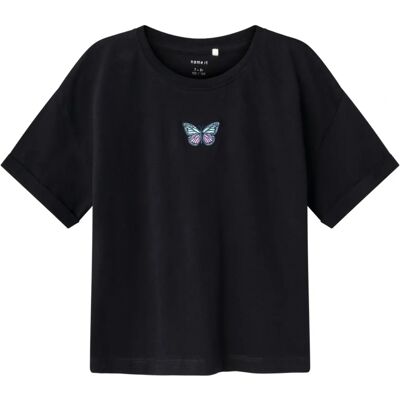 Name It NkfKustine T-Shirt Noir Name It NkfKustine T-Shirt Noir