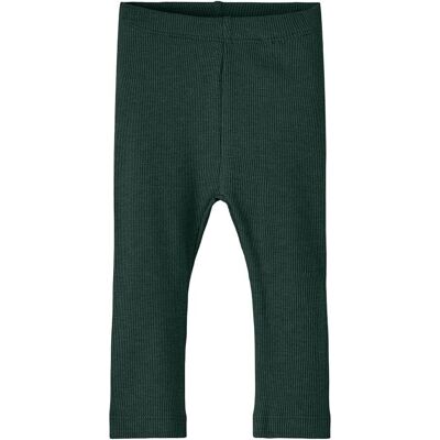 Leggings Name It - Noos - Rib - Pine Grove/melange - 62 Leggings Name It - Noos - Rib - Pine Grove/melange - 62