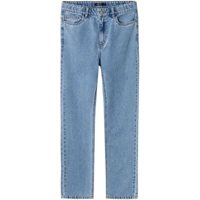 Noos Nlfkizza Dnm Mom Pant - Lyseblå denim - Høj talje jeans Noos Nlfkizza Dnm Mom Pant - Lyseblå denim - Høj talje jeans