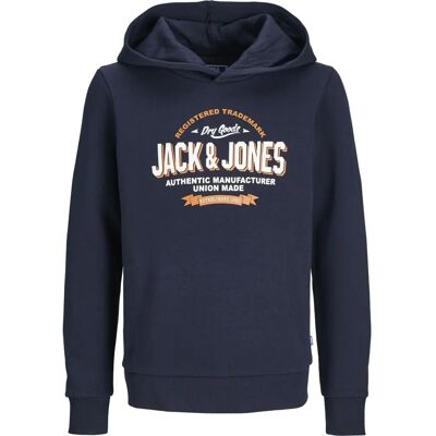 JACK & JONES JUNIOR - Marineblauer Kapuzenpullover - Sweatshirt JACK & JONES JUNIOR - Marineblauer Kapuzenpullover - Sweatshirt