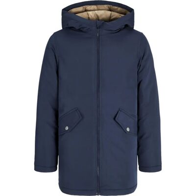 Jack & Jones Junior - Kapuzenparka - Sininen 140 - Kinder Jack & Jones Junior - Kapuzenparka - Sininen 140 - Kinder