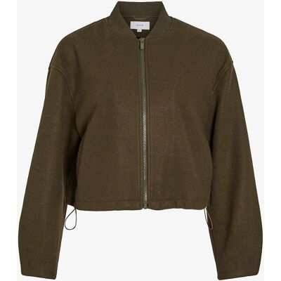 Vila - Jakke viJuice Loose L/S Bomber - Grøn - Jacket Vila - Jakke viJuice Loose L/S Bomber - Grøn - Jacket