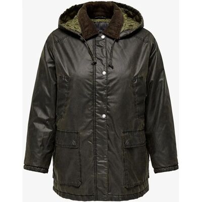 Carmakoma - Model carMountain Hood Washed Jacket - Brun Carmakoma - Model carMountain Hood Washed Jacket - Brun
