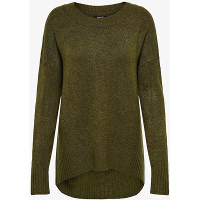 Only Nanjing L/S Pullover - Brun - Genser Only Nanjing L/S Pullover - Brun - Genser