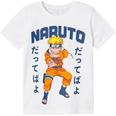 Name It Naruto Bright White T-Shirt 146-152 Name It Naruto Bright White T-Shirt 146-152