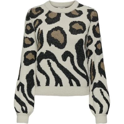 JDY Maglione in Maglia Donna - Morbido e Confortevole Girocollo L JDY Maglione in Maglia Donna - Morbido e Confortevole Girocollo L