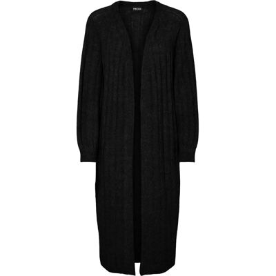 PIECES Lange gebreide cardigan - Ontspannen pasvorm V-hals PIECES Lange gebreide cardigan - Ontspannen pasvorm V-hals