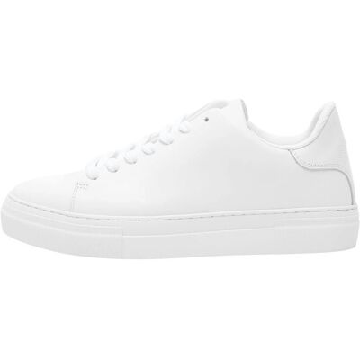 Sneakers in Pelle Bianca Selected Homme Slhdavid - Sneakers Sneakers in Pelle Bianca Selected Homme Slhdavid - Sneakers