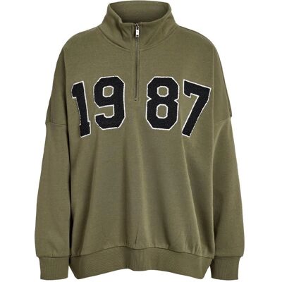 Noisy May Sweatshirt - S - Khaki - Sweatshirt Noisy May Sweatshirt - S - Khaki - Sweatshirt