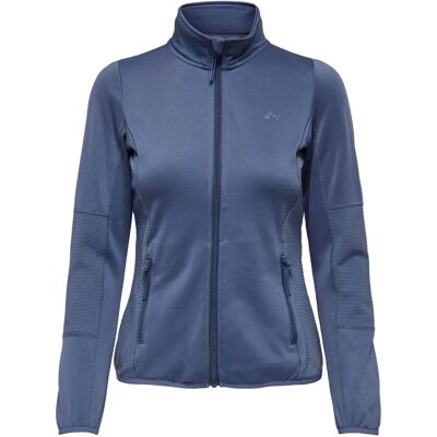 ONLY PLAY Jetta Fleece Jacke - Vintage Indigo - Sportbekleidung ONLY PLAY Jetta Fleece Jacke - Vintage Indigo - Sportbekleidung