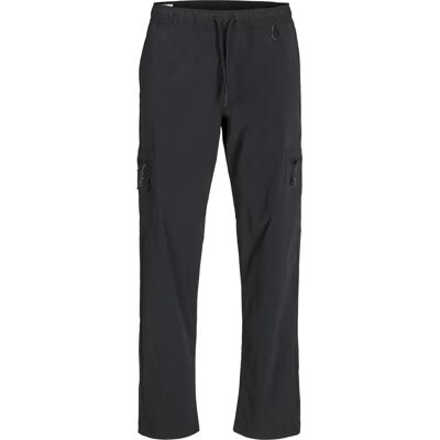 Jack & Jones Kane Archer Tech Cargo Joggers - Black - S - Joggers Jack & Jones Kane Archer Tech Cargo Joggers - Black - S - Joggers