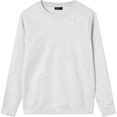 Noos NlnNizu Sweatshirt Gris Clair/Mélangé - Sweatshirt Noos NlnNizu Sweatshirt Gris Clair/Mélangé - Sweatshirt
