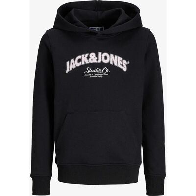 Jack & Jones Bronx Hoodie - Bomullsblanding, Logo, Forplet hette - Hoodie Jack & Jones Bronx Hoodie - Bomullsblanding, Logo, Forplet hette - Hoodie
