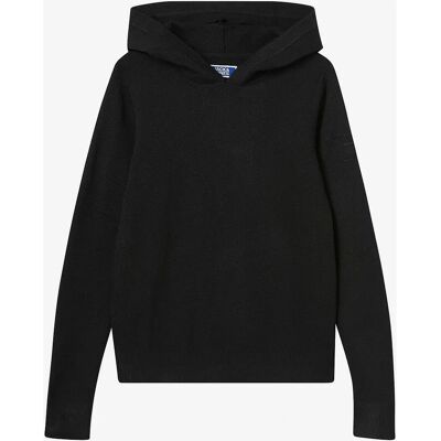 Jack & Jones Junior - Hættetrøje jcoAero Knit - Sort 128 - Hættetrøje Jack & Jones Junior - Hættetrøje jcoAero Knit - Sort 128 - Hættetrøje