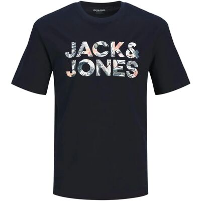Jack & Jones Junior - T-shirt jjeBryan Corp Logo Tee SS O-neck - Bleu - T-shirt - Publicité Jack & Jones Junior - T-shirt jjeBryan Corp Logo Tee SS O-neck - Bleu - T-shirt - Publicité