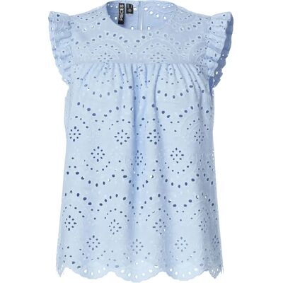 pcVilde Wvn Noos Blau Top - Top pcVilde Wvn Noos Blau Top - Top