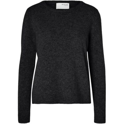 Selected FEMME - Manila LS Kaschmir Strickpullover - Schwarz Selected FEMME - Manila LS Kaschmir Strickpullover - Schwarz