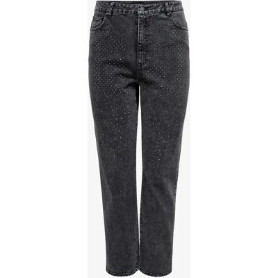 Carmakoma - Høj talje lige jeans - Sort Carmakoma - Høj talje lige jeans - Sort