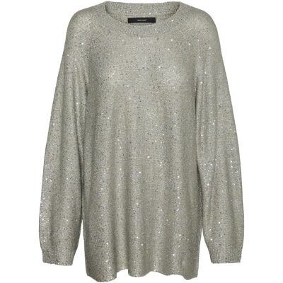 Vero Moda Vero Moda Leilani Langærmet Trøje Grå - Trøje Vero Moda Vero Moda Leilani Langærmet Trøje Grå - Trøje