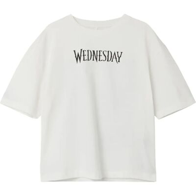Name it kids - Hvid Nkfdyp Wednesday SS Rlx Top Box Noo T-shirt Name it kids - Hvid Nkfdyp Wednesday SS Rlx Top Box Noo T-shirt