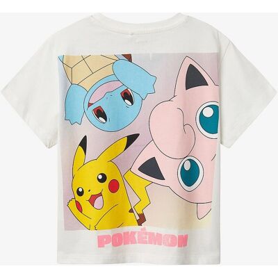 Name it kids - Modell nkfDyppi - Glitzerndes Druck-T-Shirt - Weiß - 116 Name it kids - Modell nkfDyppi - Glitzerndes Druck-T-Shirt - Weiß - 116