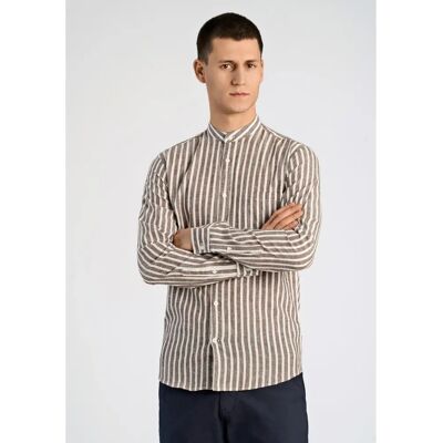 Lindbergh - Leinenhemd - Braun - Shirt Lindbergh - Leinenhemd - Braun - Shirt