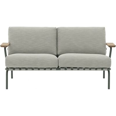 Muuto - Divano da esterno Settle 2 posti - Grigio - Tessuto esterno - Design scandinavo Muuto - Divano da esterno Settle 2 posti - Grigio - Tessuto esterno - Design scandinavo
