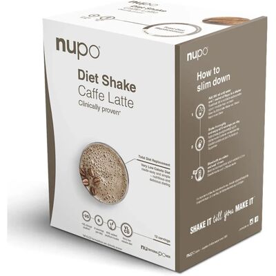 Nupo Diet Shake Caffe Latte - Vægttab Support Nupo Diet Shake Caffe Latte - Vægttab Support