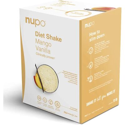 Nupo Mango Vanilj Dieten Shake - 12 Serveringar Nupo Mango Vanilj Dieten Shake - 12 Serveringar
