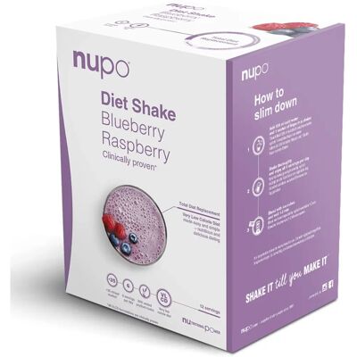 Nupo Diätshaker Blaubeere Himbeere - Diät Shake Nupo Diätshaker Blaubeere Himbeere - Diät Shake