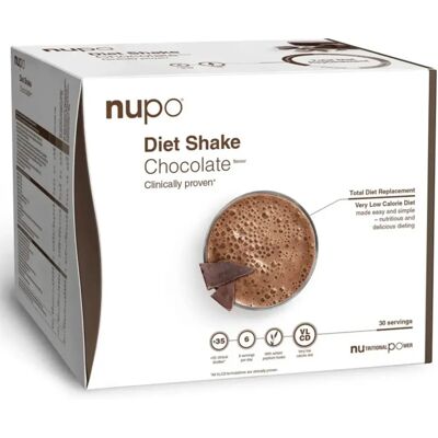 Nupo Dieetti Shake - Matala Kalorinen Suklaasmoothie - 30 Annoksia Nupo Dieetti Shake - Matala Kalorinen Suklaasmoothie - 30 Annoksia
