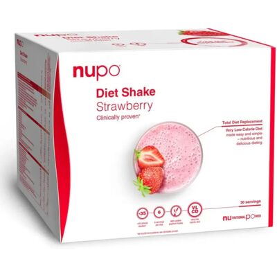 Nupo Mansikka Diet Shake - Lisäravinne laihtumiseen Nupo Mansikka Diet Shake - Lisäravinne laihtumiseen
