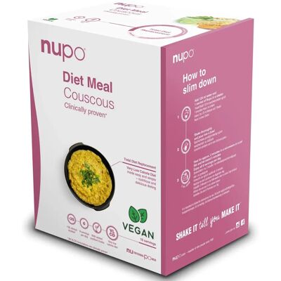 Nupo - Pasto Dietetico Couscous - 10 Porzioni - Sostituto del Pasto Nupo - Pasto Dietetico Couscous - 10 Porzioni - Sostituto del Pasto