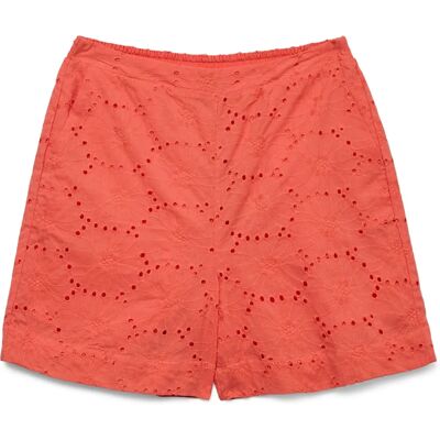 VERO MODA Shorts - OrangeRed - Regular Fit - Kurz VERO MODA Shorts - OrangeRed - Regular Fit - Kurz