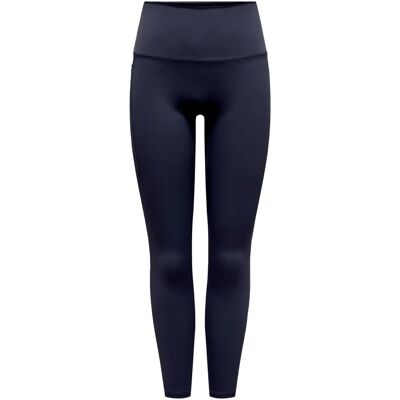 ONLY PLAY Sana XHW Tights Noos Wysoka Talia Kontrola Wilgoci Niebieskie - Leggings ONLY PLAY Sana XHW Tights Noos Wysoka Talia Kontrola Wilgoci Niebieskie - Leggings