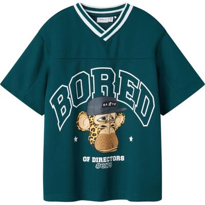 Name it kids - T-shirt vert à encolure en V - Enfants Name it kids - T-shirt vert à encolure en V - Enfants