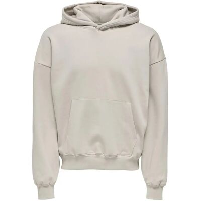 ONLY & SONS Huppari onsTurner Life Vtg Hoodie Sweat - Brun 2XL - Hoodie ONLY & SONS Huppari onsTurner Life Vtg Hoodie Sweat - Brun 2XL - Hoodie