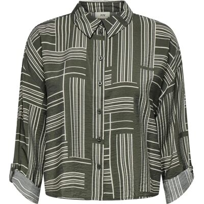 Jacqueline De Yong Grüne Bluse - Blouse Jacqueline De Yong Grüne Bluse - Blouse