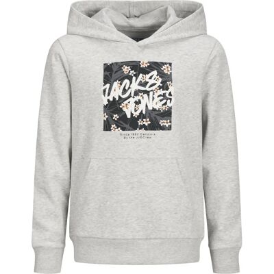 Sweat à capuche blanc Jack & Jones pour garçons 8-16 ans - Sweatshirt Sweat à capuche blanc Jack & Jones pour garçons 8-16 ans - Sweatshirt