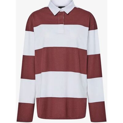 pieces pcFrida LS Oversize Polo - Poloshirt pieces pcFrida LS Oversize Polo - Poloshirt