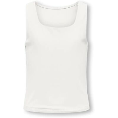 KIDS ONLY - Topp kogEea S/L 2-ways Top Jrs - Hvit - Top KIDS ONLY - Topp kogEea S/L 2-ways Top Jrs - Hvit - Top