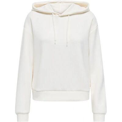 ONLY PLAY Sudadera con capucha para mujer Cloud Dancer - Ropa deportiva ONLY PLAY Sudadera con capucha para mujer Cloud Dancer - Ropa deportiva