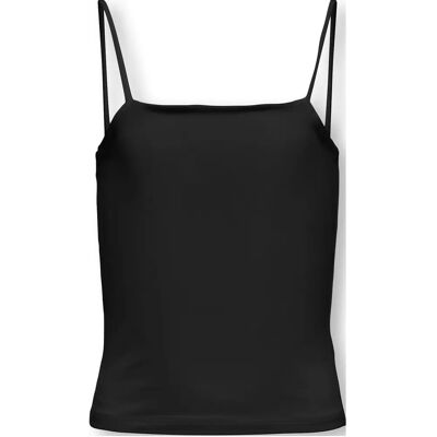 KIDS ONLY - koGea Short Double Layer Singlet JR - Black - tank top KIDS ONLY - koGea Short Double Layer Singlet JR - Black - tank top