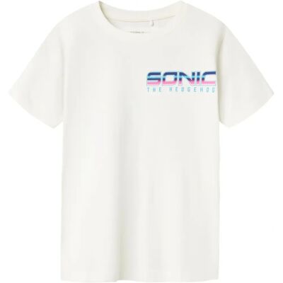 Name it kids - Marcel Sonic Nreg SS Top - Blanc - T-shirt Name it kids - Marcel Sonic Nreg SS Top - Blanc - T-shirt