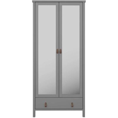 Ebuy24 Tromsø Garderobe - Moderne design, 2 speil dører, 1 skuff - Garderobe Ebuy24 Tromsø Garderobe - Moderne design, 2 speil dører, 1 skuff - Garderobe